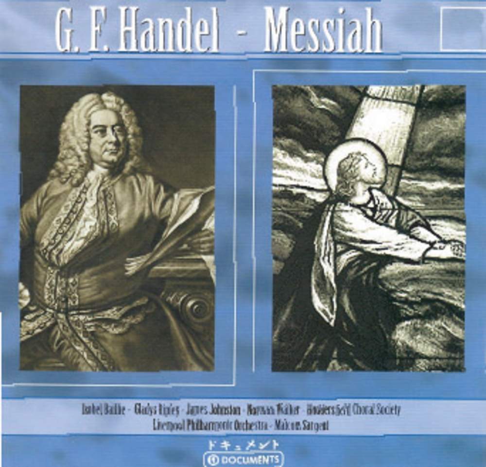 2CD Handel - Messiah - Isobel Baillie, Gladys Ripley - Liverpool Philharmonic Orchestra