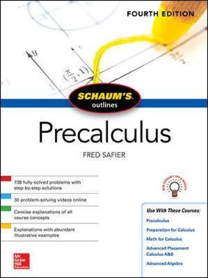 Schaum's Outline of Precalculus, Fourth Edition - Fred Safier