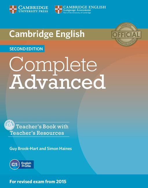 Complete Advanced Teacher's Book with Teacher's Resources CD - Guy Brook-Hart