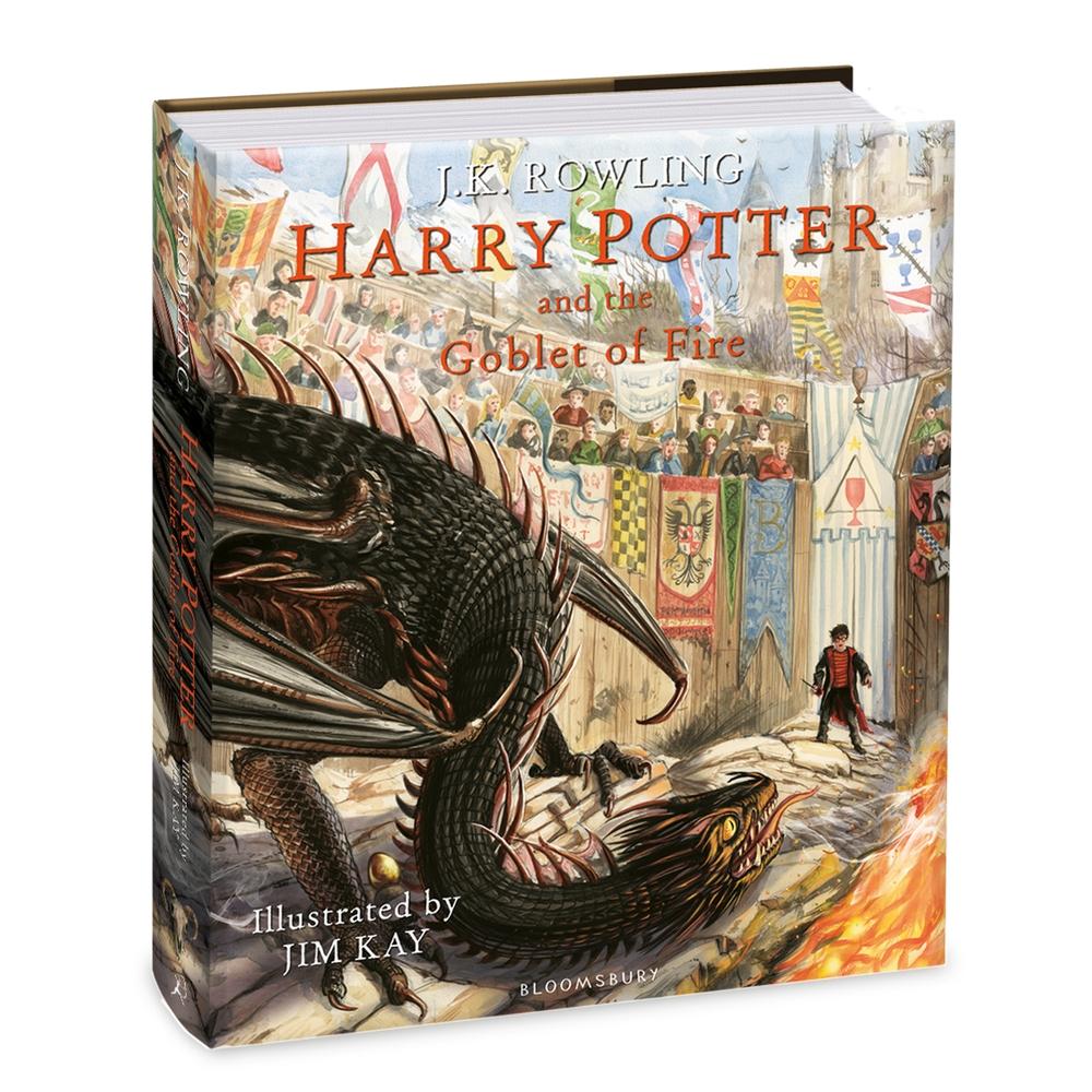 Harry Potter and the Goblet of Fire: Illustrated Edition - J.K. Rowling