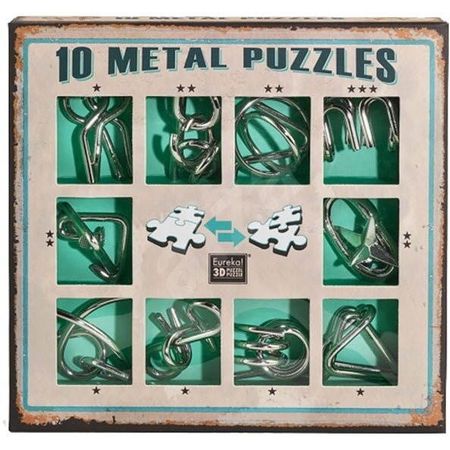Imaginea produsului '10 metal puzzles: Green'