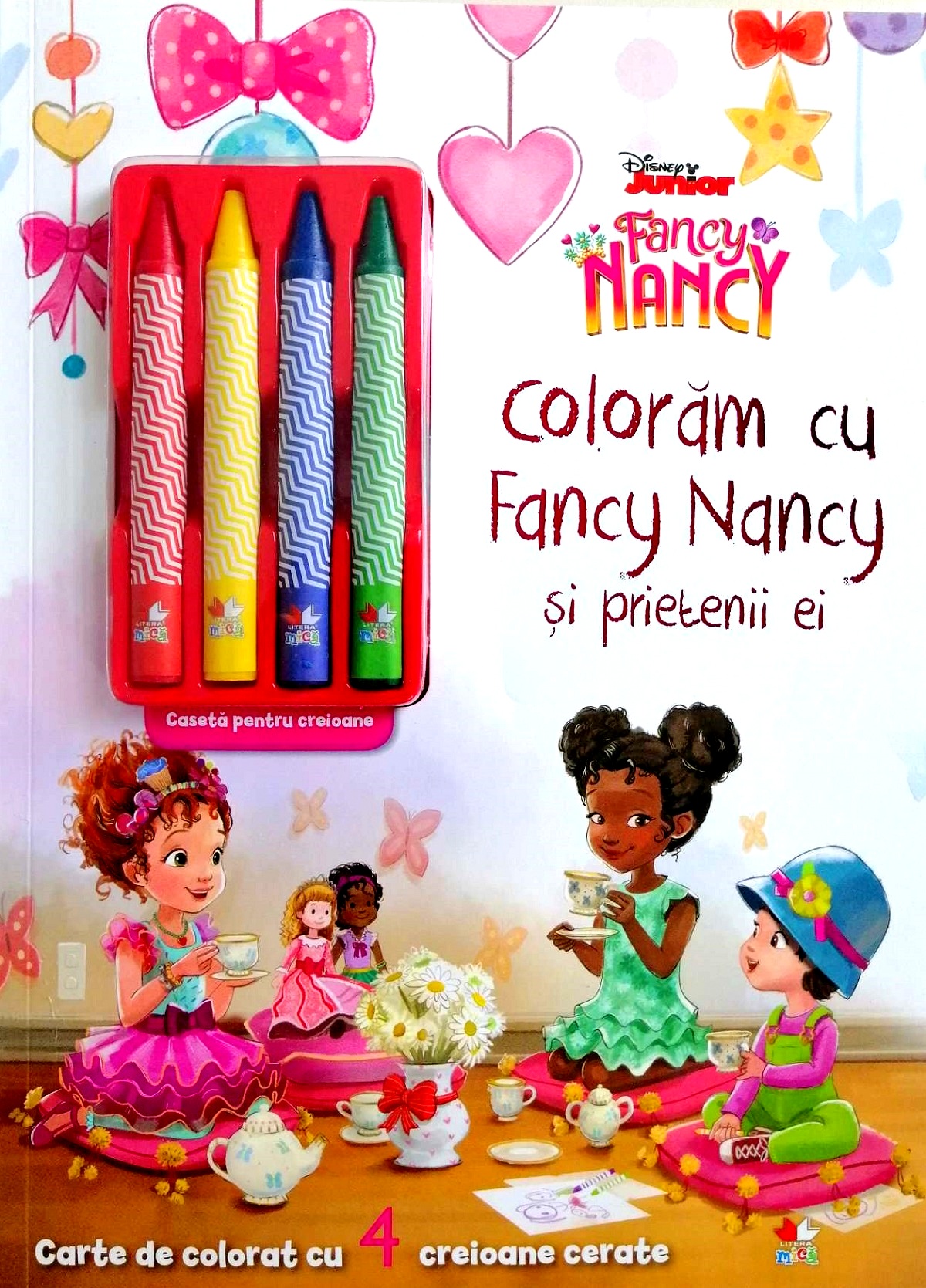 Disney: Fancy Nancy. Coloram cu Fancy Nancy si prietenii ei