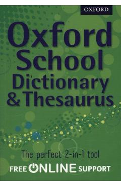 Poza produsului Oxford School Dictionary & Thesaurus