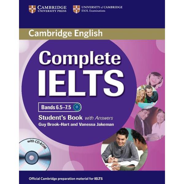 Complete IELTS Bands 6.5-7.5 Student's Book with Answers with CD-ROM - Guy Brook-Hart ,Vanessa Jakeman