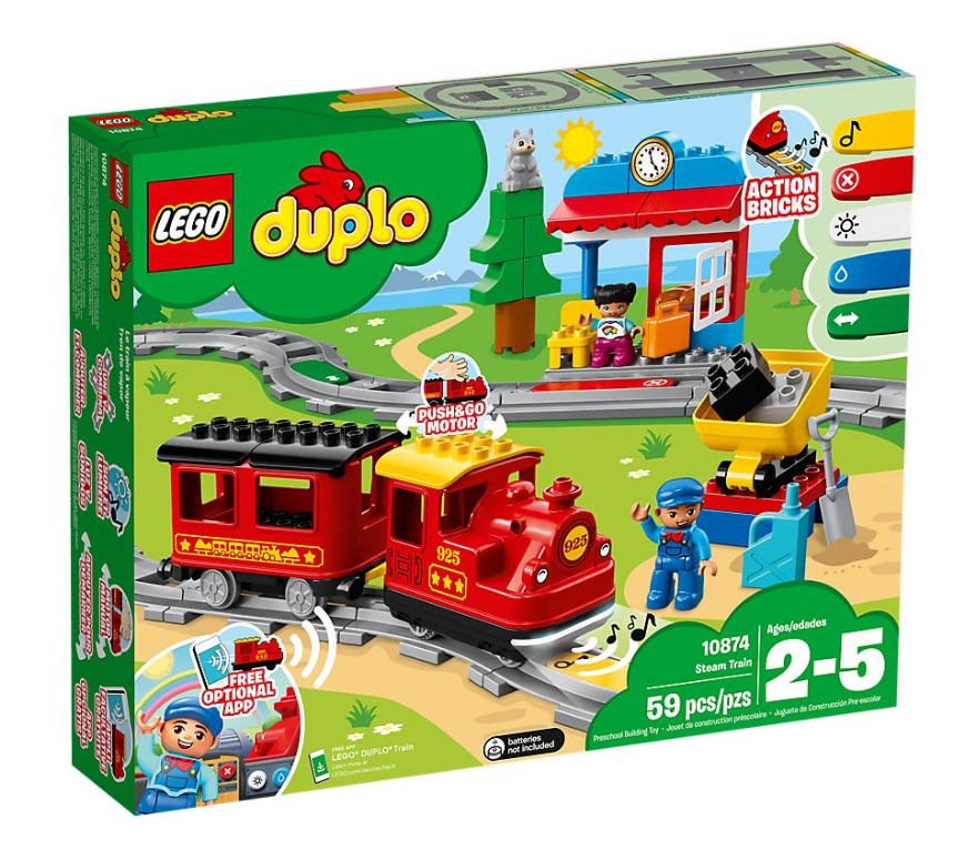 Lego Duplo. Trenul cu aburi