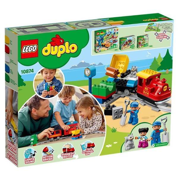 Lego Duplo. Trenul cu aburi