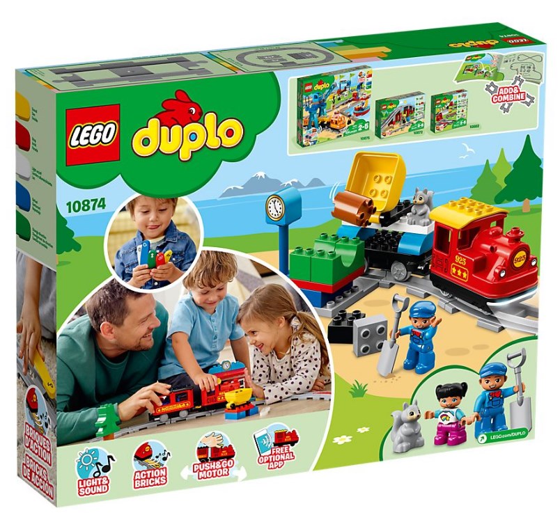 Lego Duplo. Trenul cu aburi