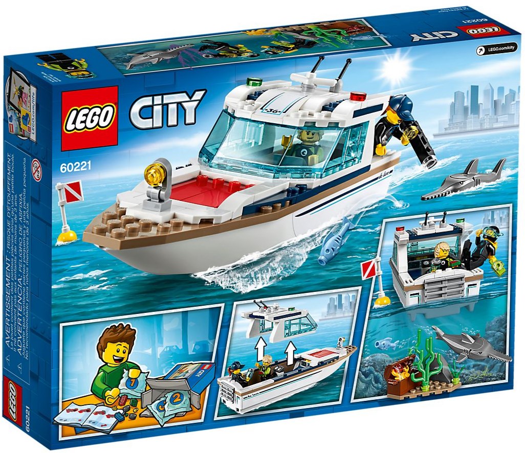 Lego City. Iaht pentru scufundari