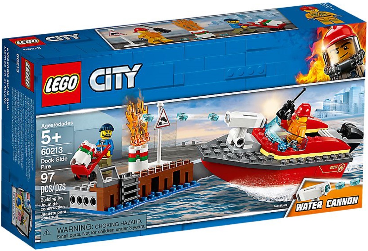 Lego City. Incediul de la docuri