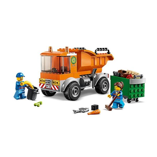 Lego City. Camion pentru gunoi