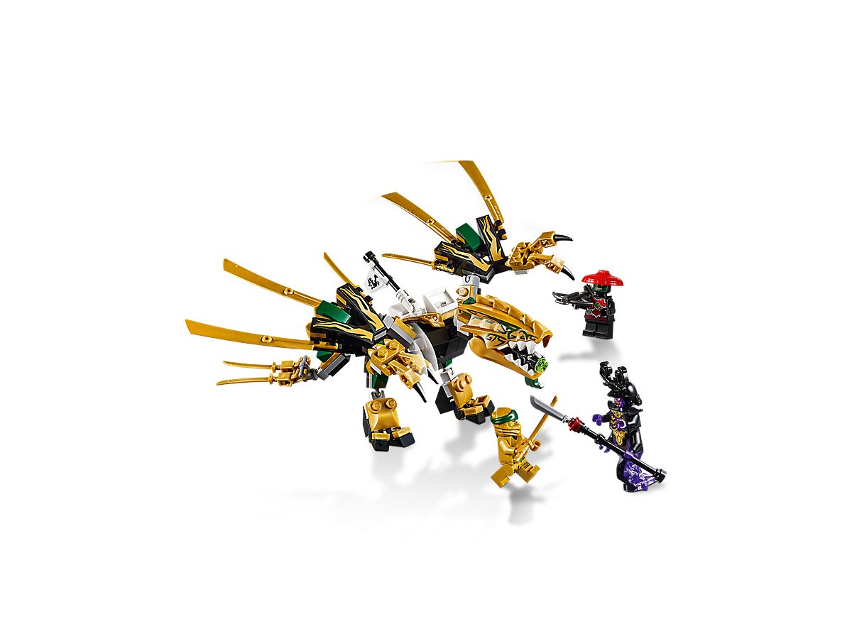 Lego Ninjago. Dragonul de aur