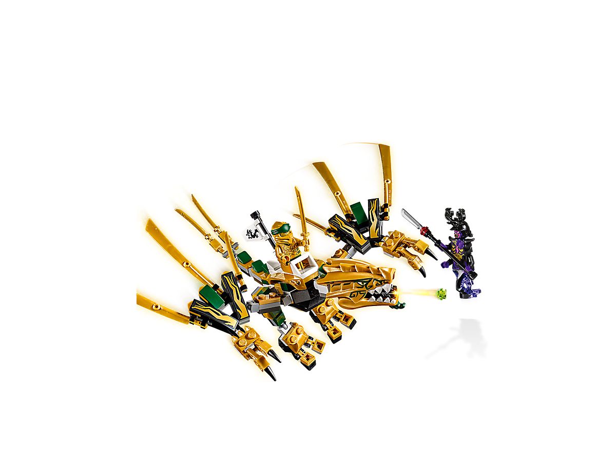 Lego Ninjago. Dragonul de aur