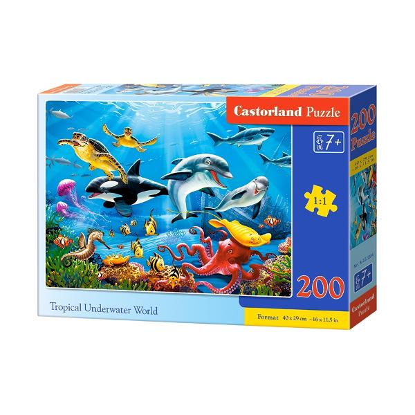 Puzzle 200. Tropical Underwater World