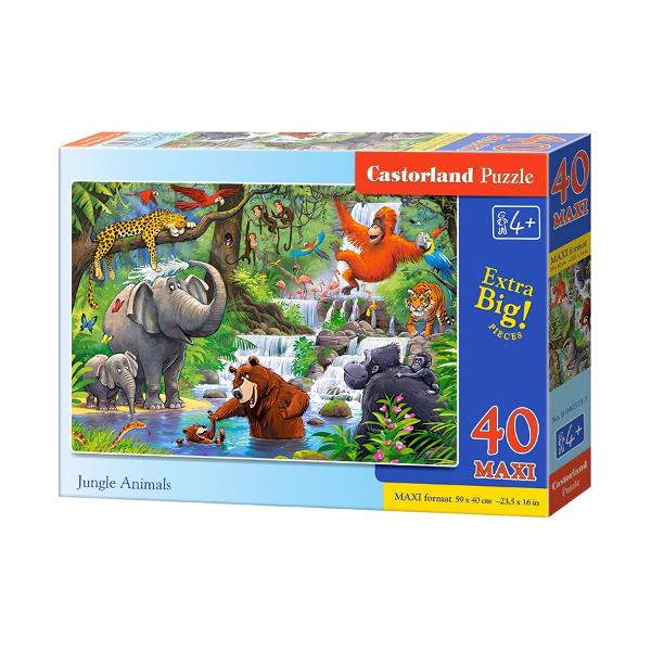 Puzzle 40. Jungle Animals