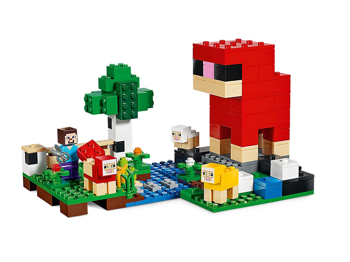 Lego Minecraft. Ferma de lana