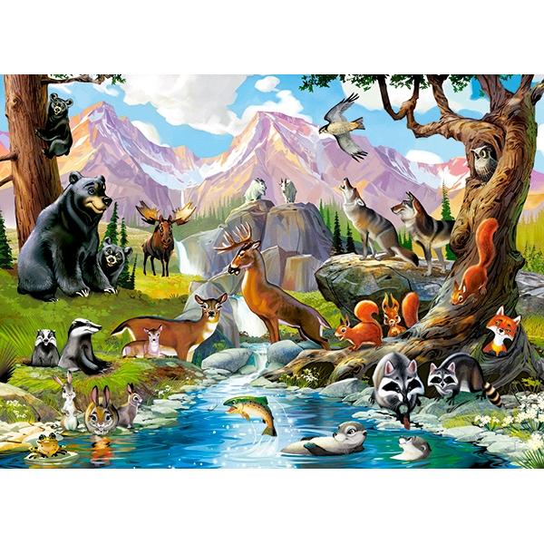Puzzle 70. Forest Animals