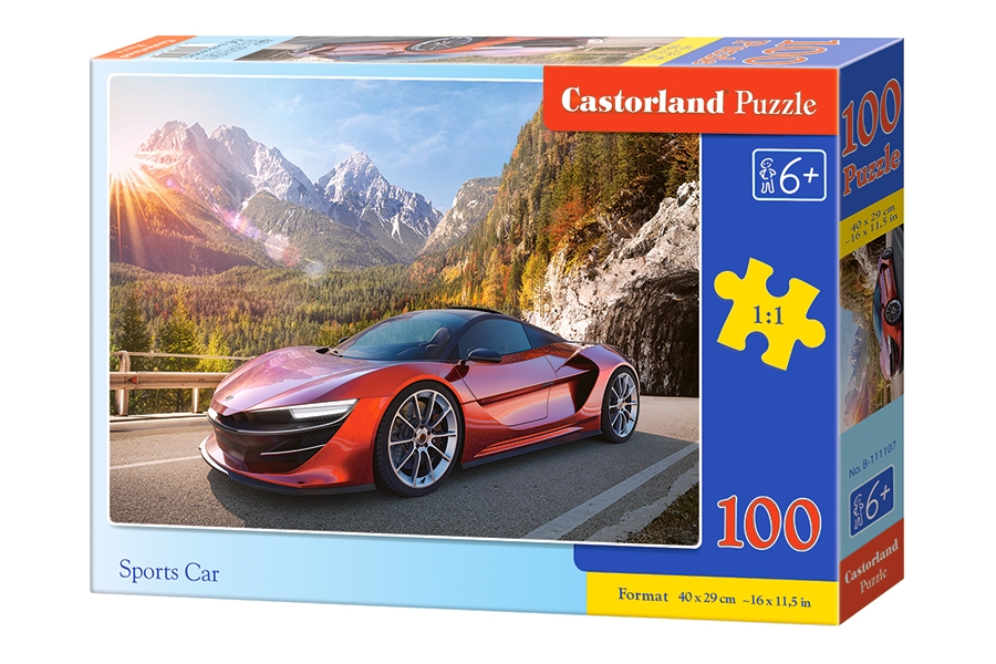Puzzle 100. Sports Car