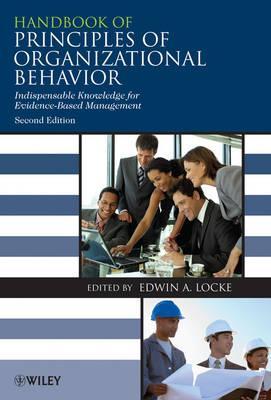 Handbook of Principles of Organizational Behavior - Edwin Locke