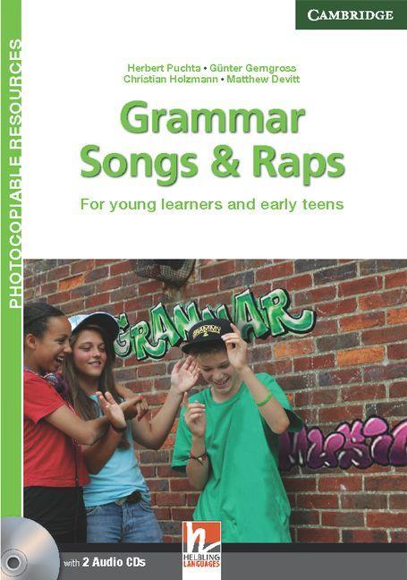 Grammar Songs and Raps Teacher's Book with Audio CDs (2) - Herbert Puchta