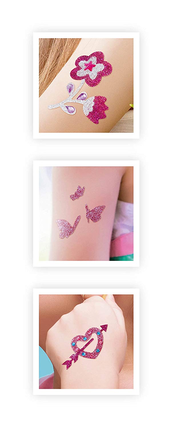 Glitter tattoos. Tatuaje cu sclipici
