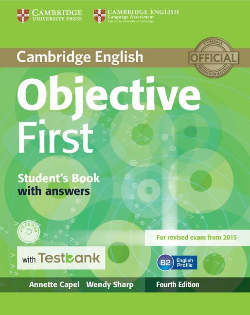 Objective First Student's Book with Answers with CD-ROM with - Annette Capel