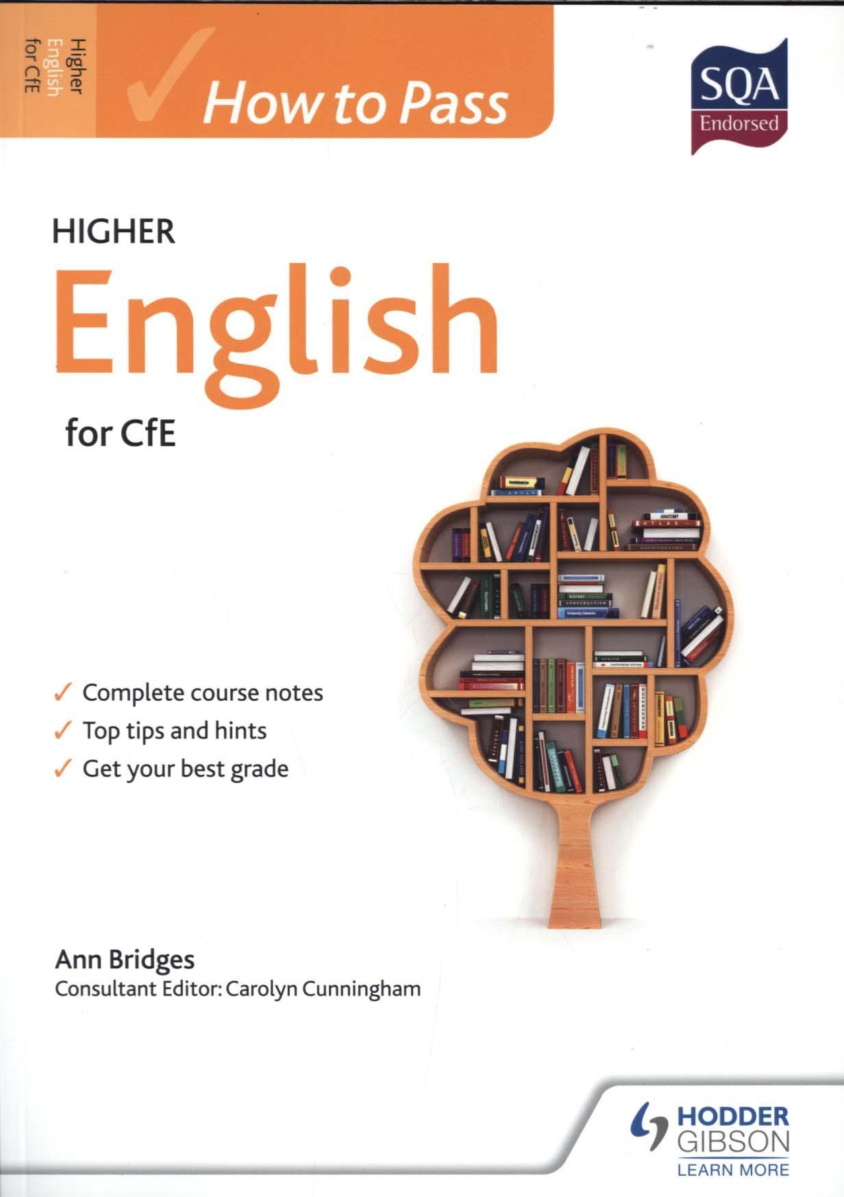 How to Pass Higher English for CFE