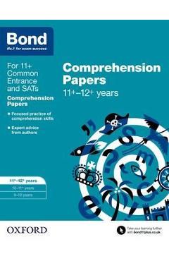Coperta cărții Bond 11+: English: Comprehension Papers