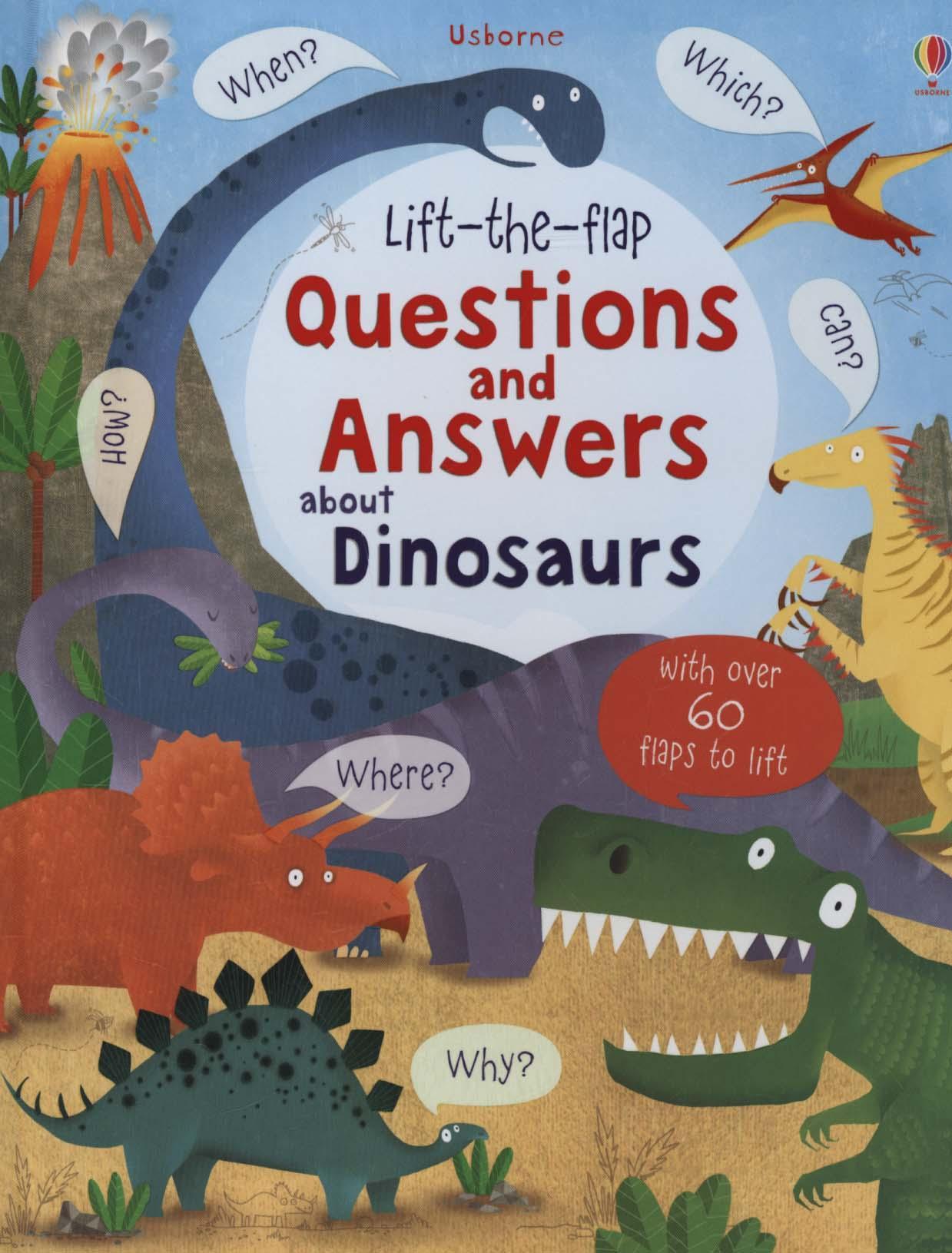 Lift-the-Flap Questions and Answers About Dinosaurs