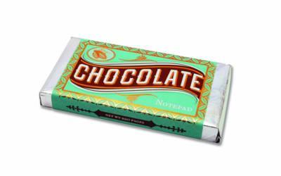 Chocolate Bar: Milk Chocolate Notepad -  