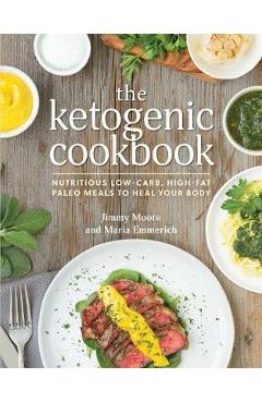 Coperta cărții 'Ketogenic Cookbook'