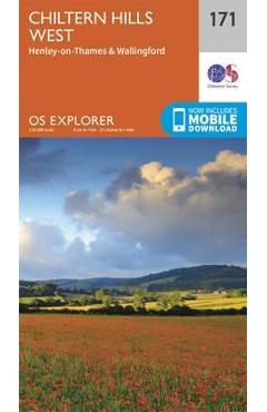 Coperta cărții 'Chiltern Hills West, Henley-on-Thames and Wallingford'