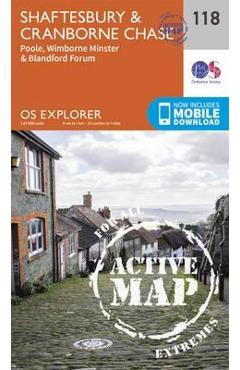 Coperta cărții 'Shaftesbury, Cranbourne Chase, Poole, Wimbourne Minster and'