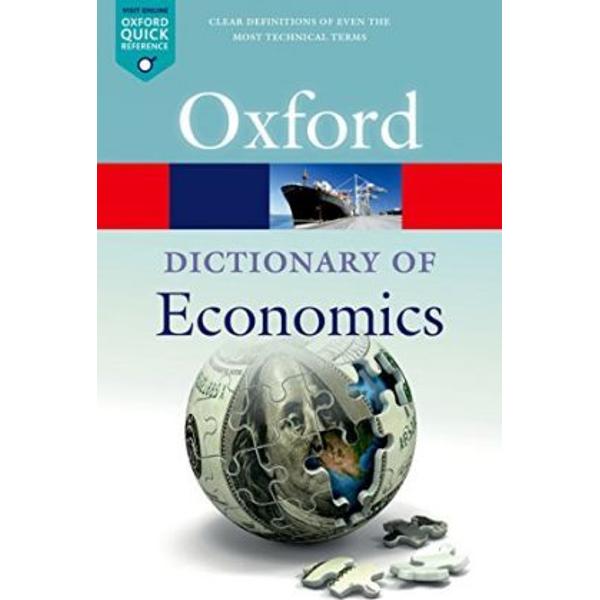 A Dictionary of Economics - Gareth D. Myles, John Black, Nigar Hashimzade