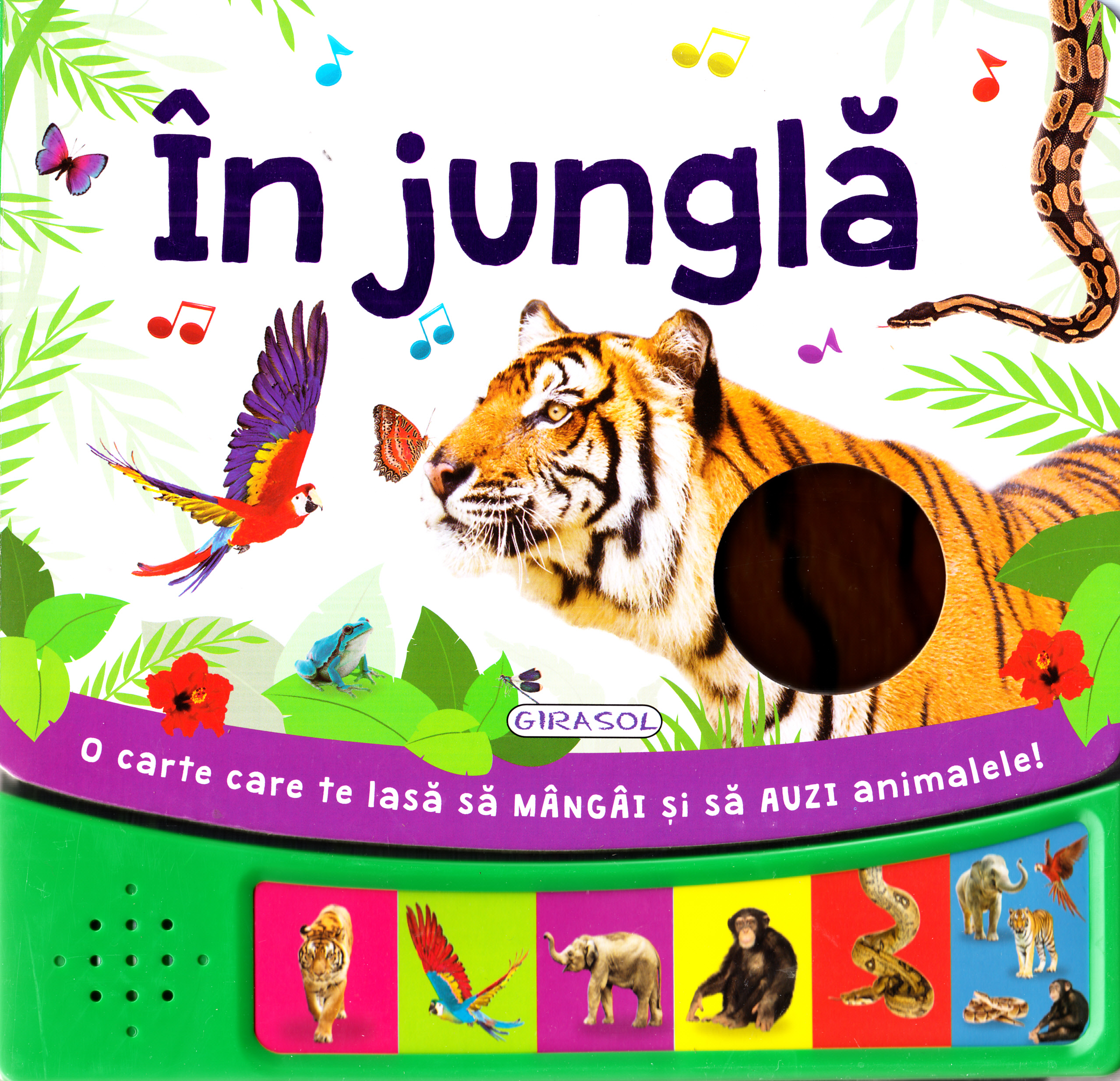 In jungla (O carte care te lasa sa mangai si sa auzi animalele!)
