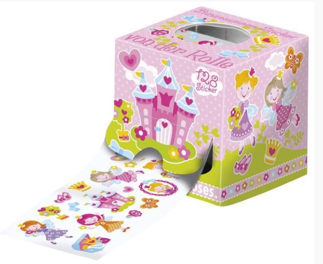 Imaginea produsului 'Stickere la cutie pentru fete - Printese'