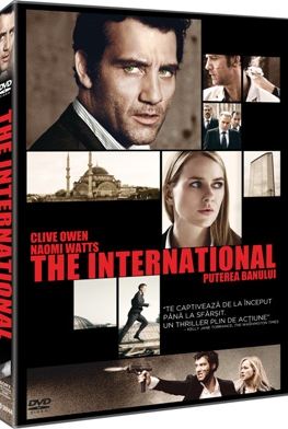 DVD The international - Puterea banului