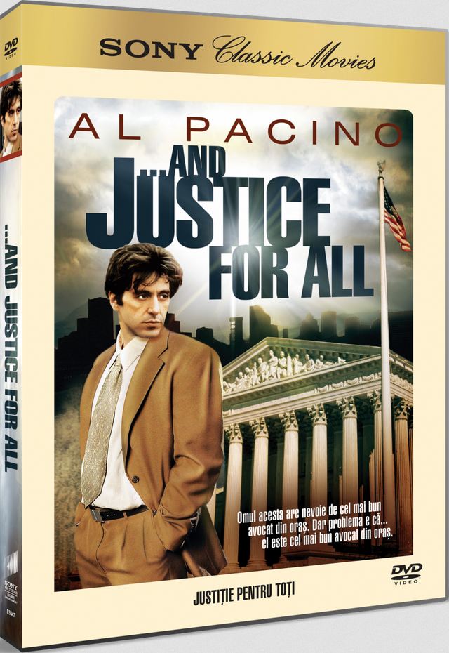 DVD ...And justice for all - Justitie pentru toti