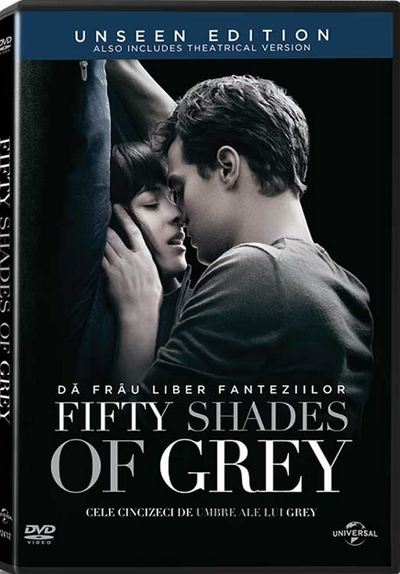 DVD Fifty shades of Grey - Cele cincizeci de umbre ale lui Grey