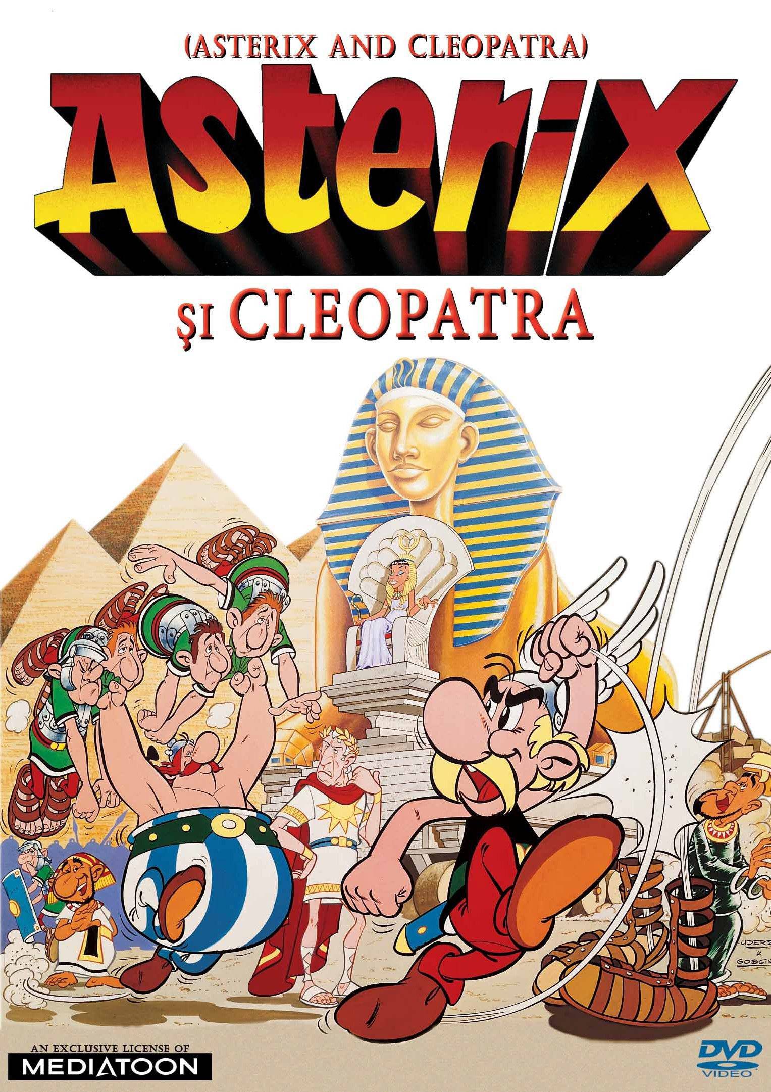 DVD Asterix si Obelix si Cleopatara - Dublat in limba romana