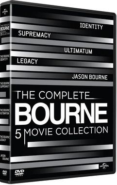 5DVD The Complete Bourne 5 Movie Collection: Identity, Supremacy, Ultimatum, Legacy, Jason Bourne