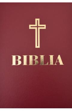 Coperta cărții 'Biblia mare Visinie'