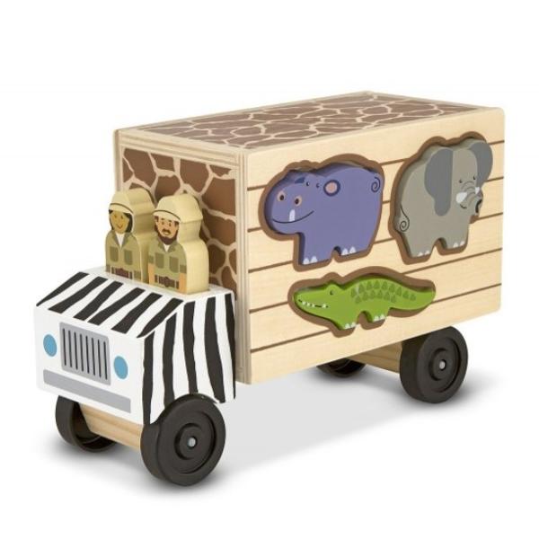 Safari animal rescue truck. Camion cu forme de sortat