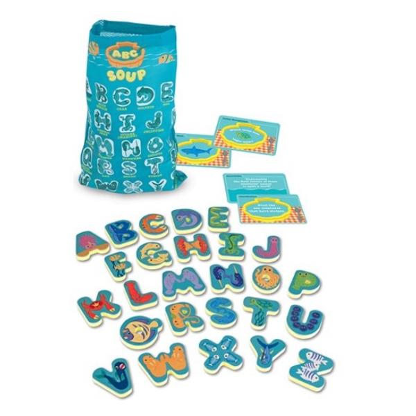 Undersea alphabet soup game. Joc in limba engleza, Supa cu litere