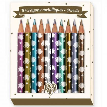 10 Creioane metalice