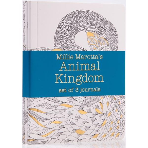 Animal Kingdom - Journal set : 3 Notebooks -  Millie Marotta