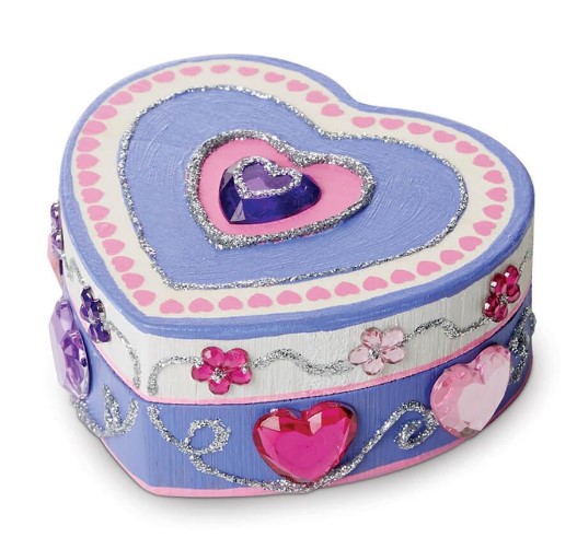 Heart box. Cutie de decorat din lemn: Inimioara