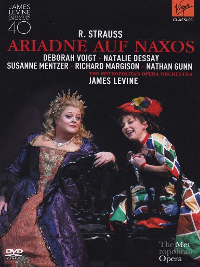 DVD Richard Strauss - Ariadne Auf Naxos - James Levine - Deborah Voigt, Natalie Dessay