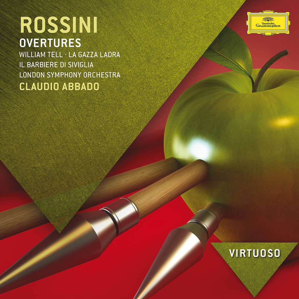 CD Rossini - Overtures: William Tell, The thieving magpie, The barber of Seville - London Symphony Orchestra - Claudio Abbado