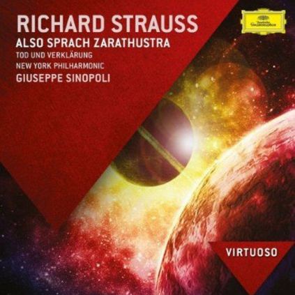 CD Richard Strauss - Also sprach Zarathustra, Tod und Verklarung - New York Philharmonic - Giuseppe Sinopoli
