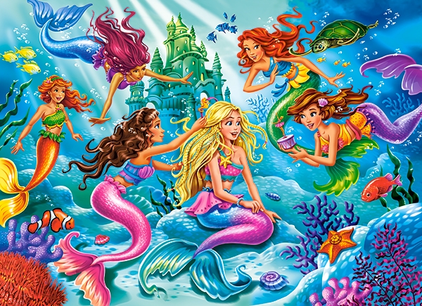 Puzzle 300. Mermaid Meeting